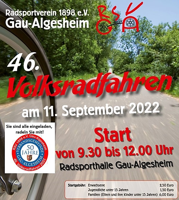 46. Volksradfahren am 11.09.2022