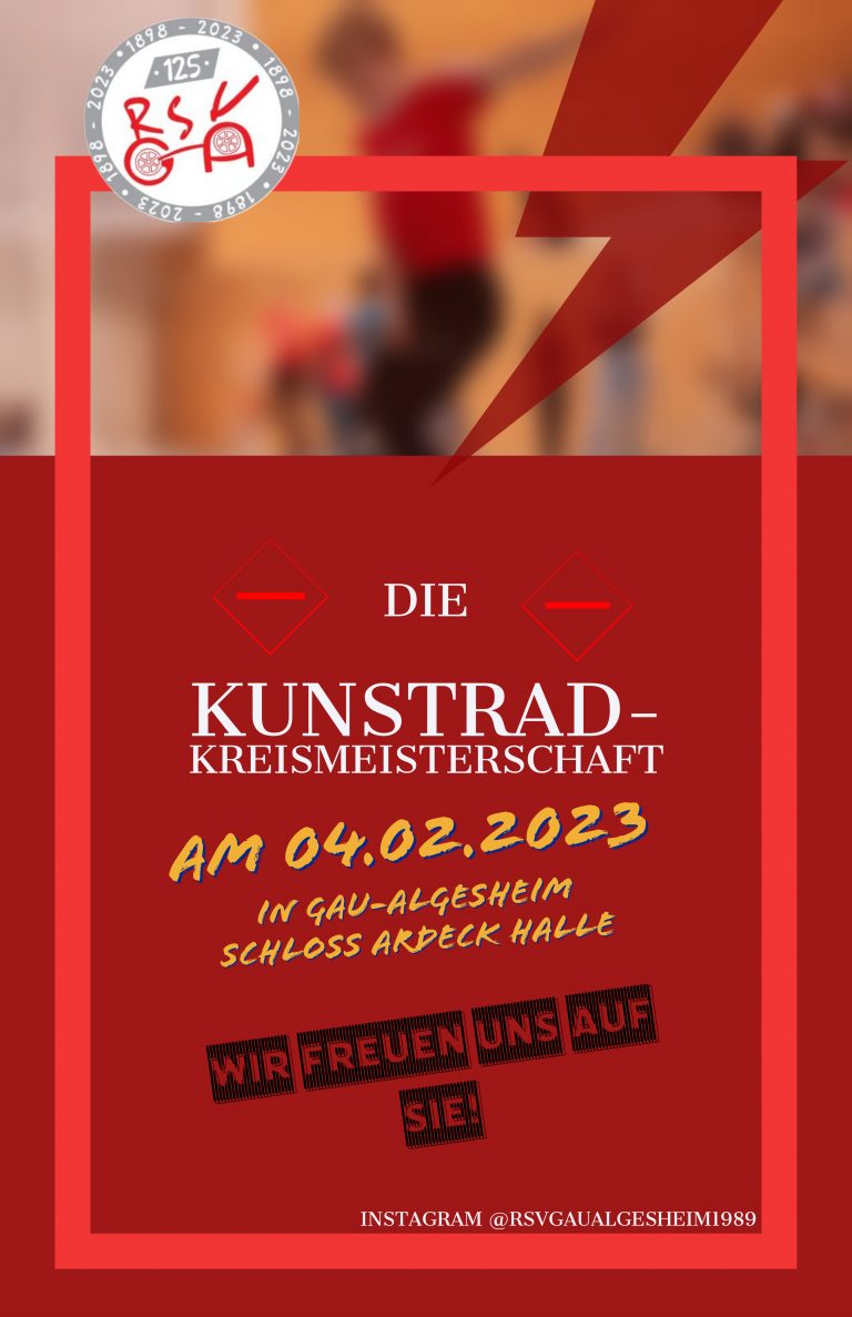 Kunstrad-Kreismeisterschaft in Gau-Algesheim