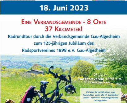EINE VERBANDSGEMEINDE – 8 ORTE 37 KILOMETER!