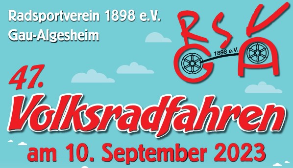 Volksradfahren am 10.09.2023